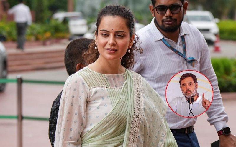 کنگنا رناوت کے راہل گاندھی پر متنازع بیان سے سیاست گرم، اپوزیشن کا سخت ردعمل